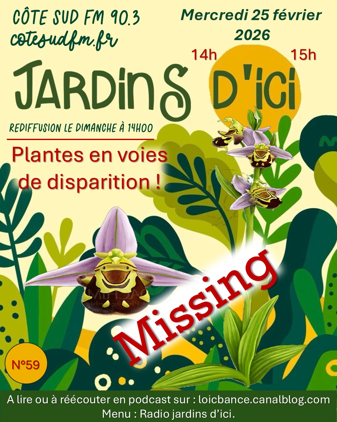 Jadin d'ici par Hossegor Paysages Plantes en danger. Plantes en voie de disparitions.